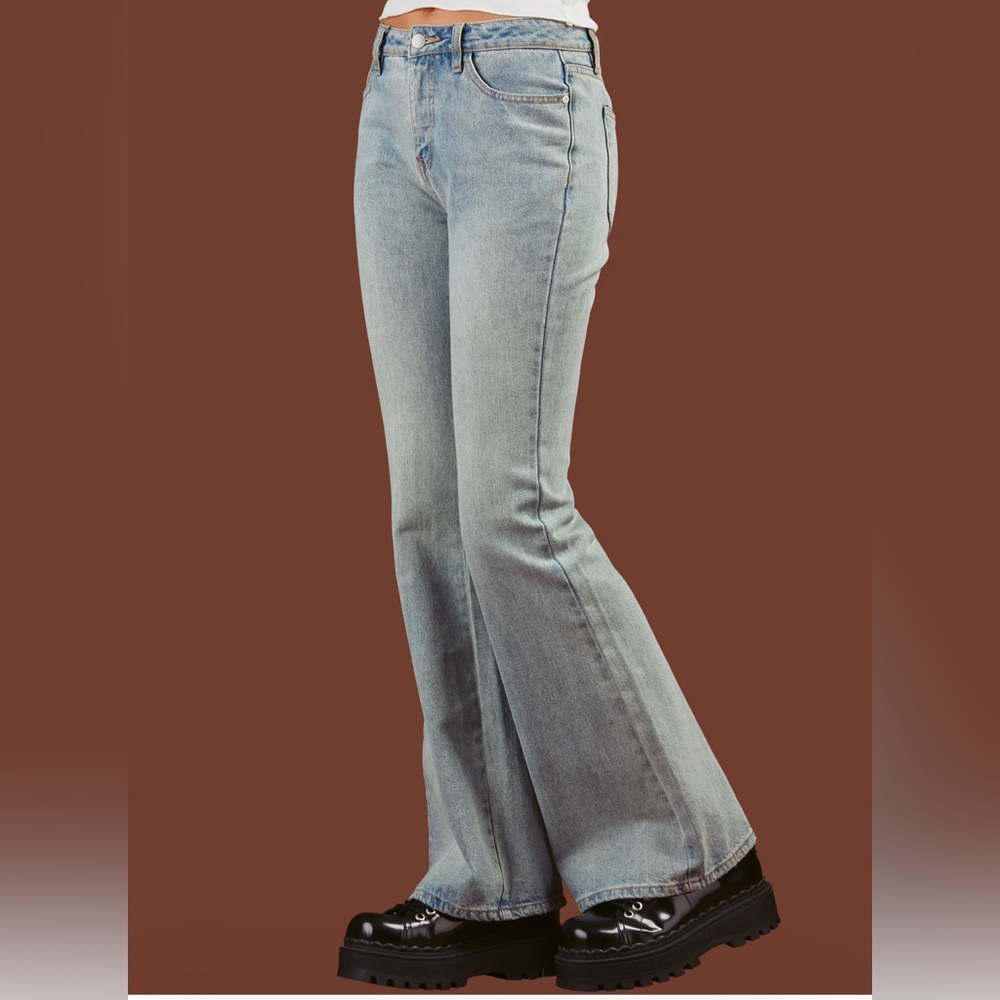 Unif Steve jeans bootcut blue wash